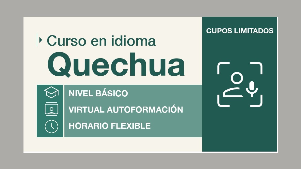 IDIOMA QUECHUA NIVEL BÁSICO VIRTUAL- ASINCRÓNICO V.27